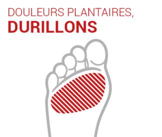 Douleurs plantaires - Durillons